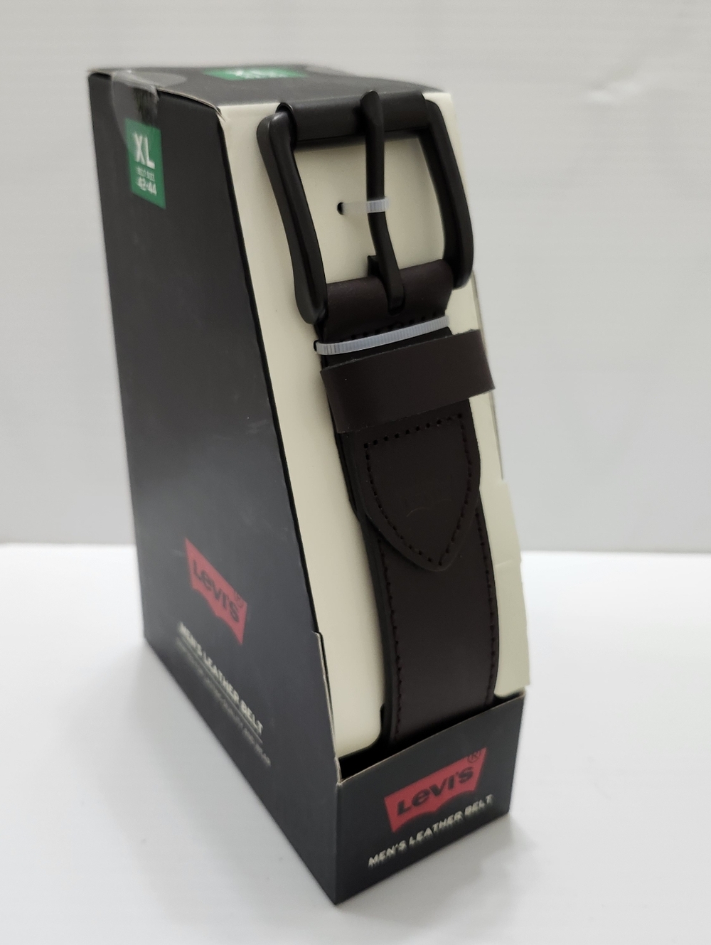 Levi's Men's Dark Brown Leather Belt XL 42-44